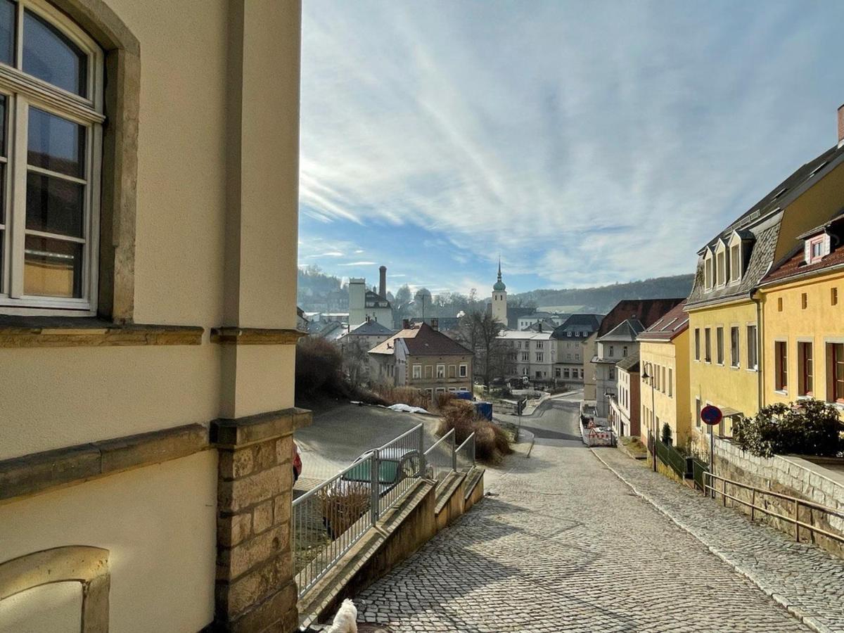 סבניץ Bergblick Apartment SäChsische Schweiz מראה חיצוני תמונה
