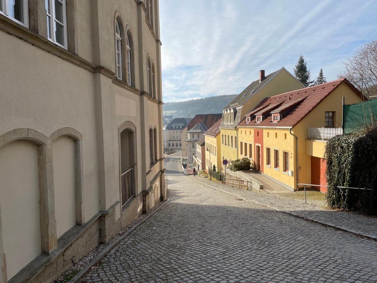 סבניץ Bergblick Apartment SäChsische Schweiz מראה חיצוני תמונה