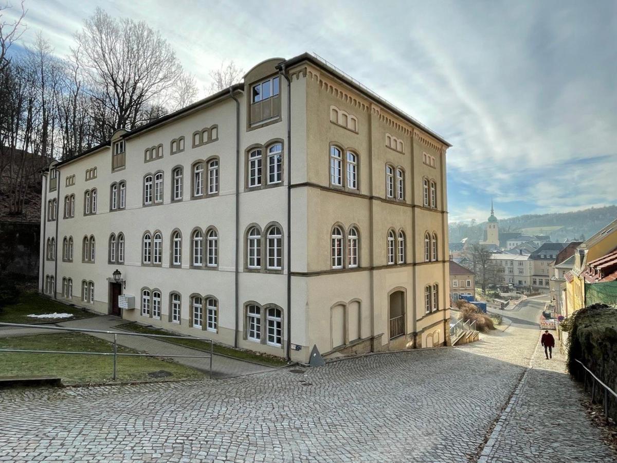 סבניץ Bergblick Apartment SäChsische Schweiz מראה חיצוני תמונה
