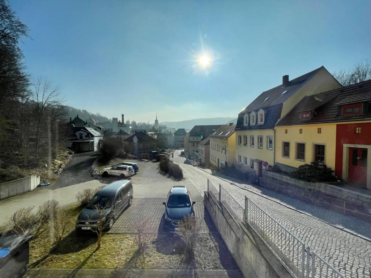 סבניץ Bergblick Apartment SäChsische Schweiz מראה חיצוני תמונה